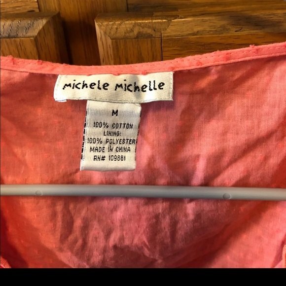 Michele Michelle size medium blouse - Picture 3 of 8